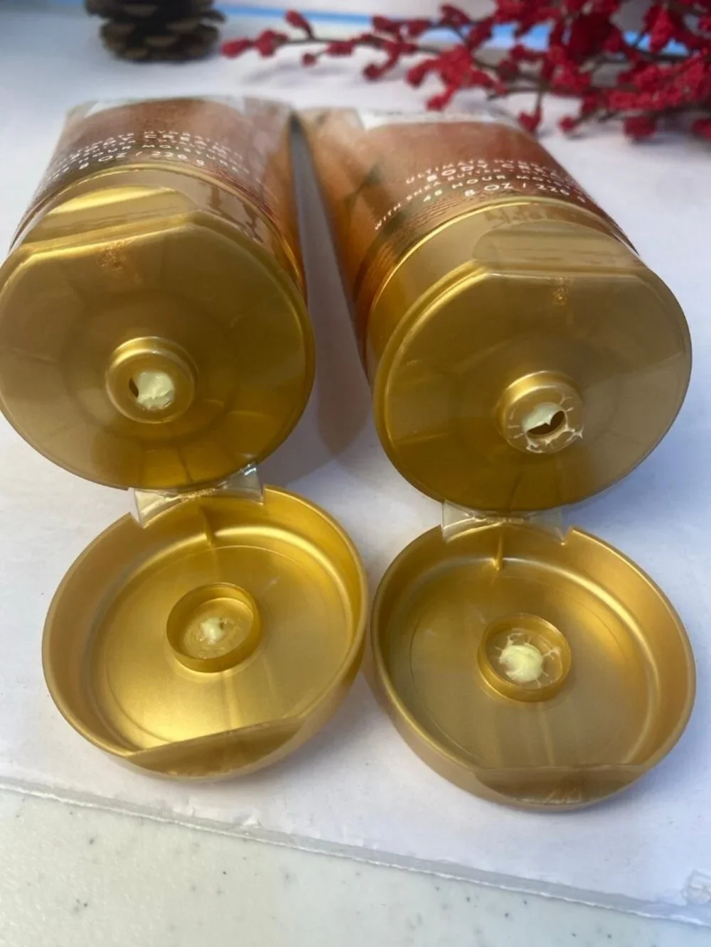 “Touch of Gold” Bath & Body Works 2 New Body Creams